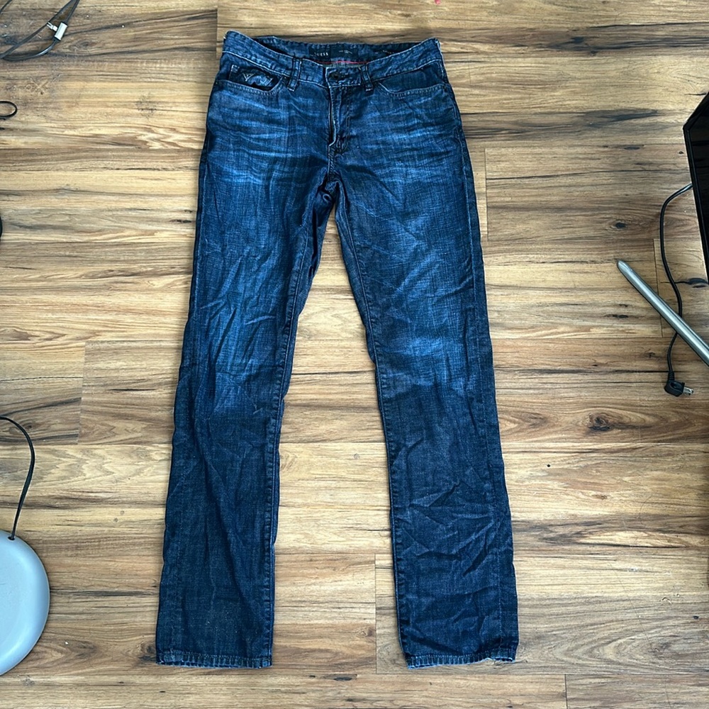Vintage Guess Jeans Brit Rocker Slim-Tapered